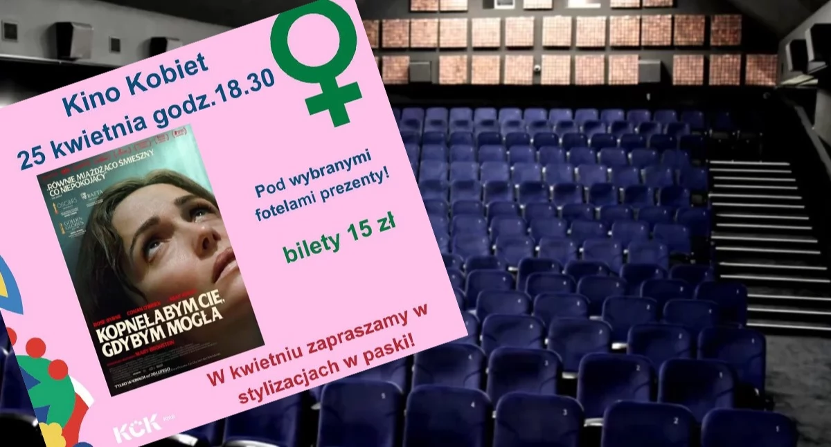 Zapowiedzi, Babski wieczór Kinie Kartuzy Komedia paski głównej - zdjęcie, fotografia