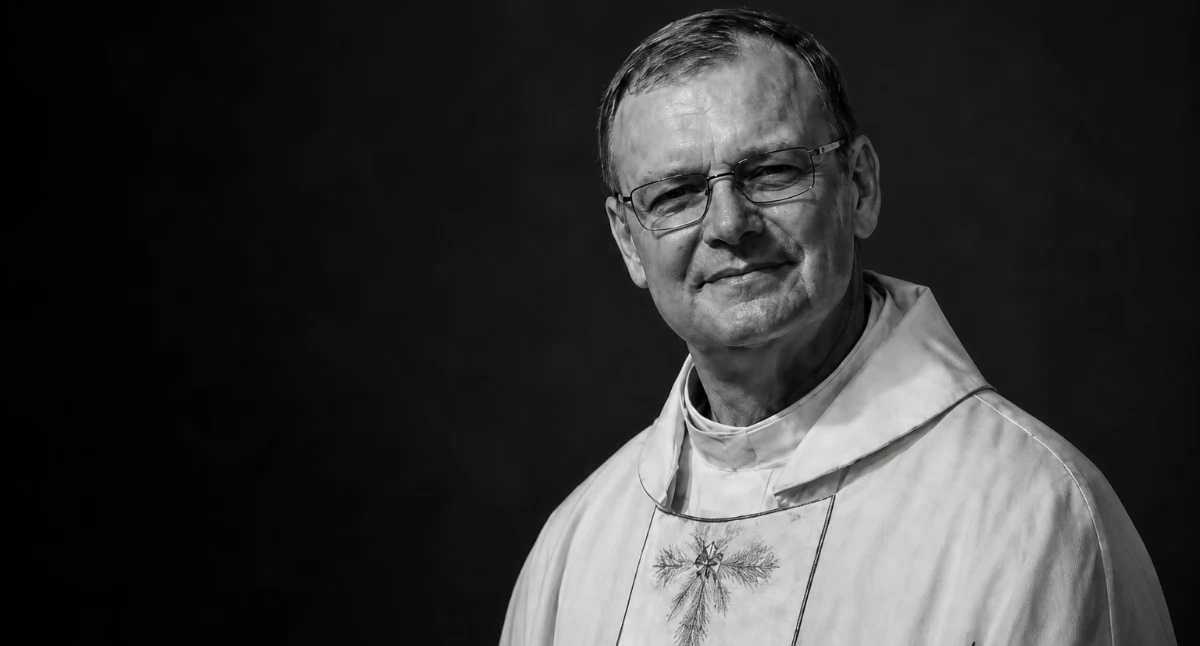 Odeszli od nas..., żyje Piotr Grabowski proboszcz parafii Miechucinie - zdjęcie, fotografia