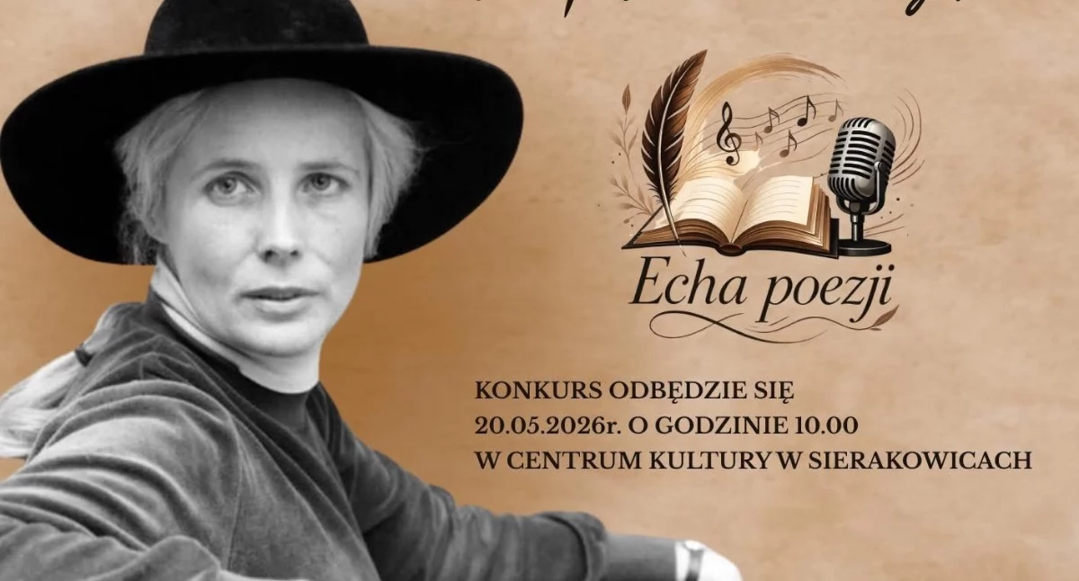 Zapowiedzi, Sierakowice Konkurs „Echa poezji” spotkanie twórczością Agnieszki Osieckiej - zdjęcie, fotografia