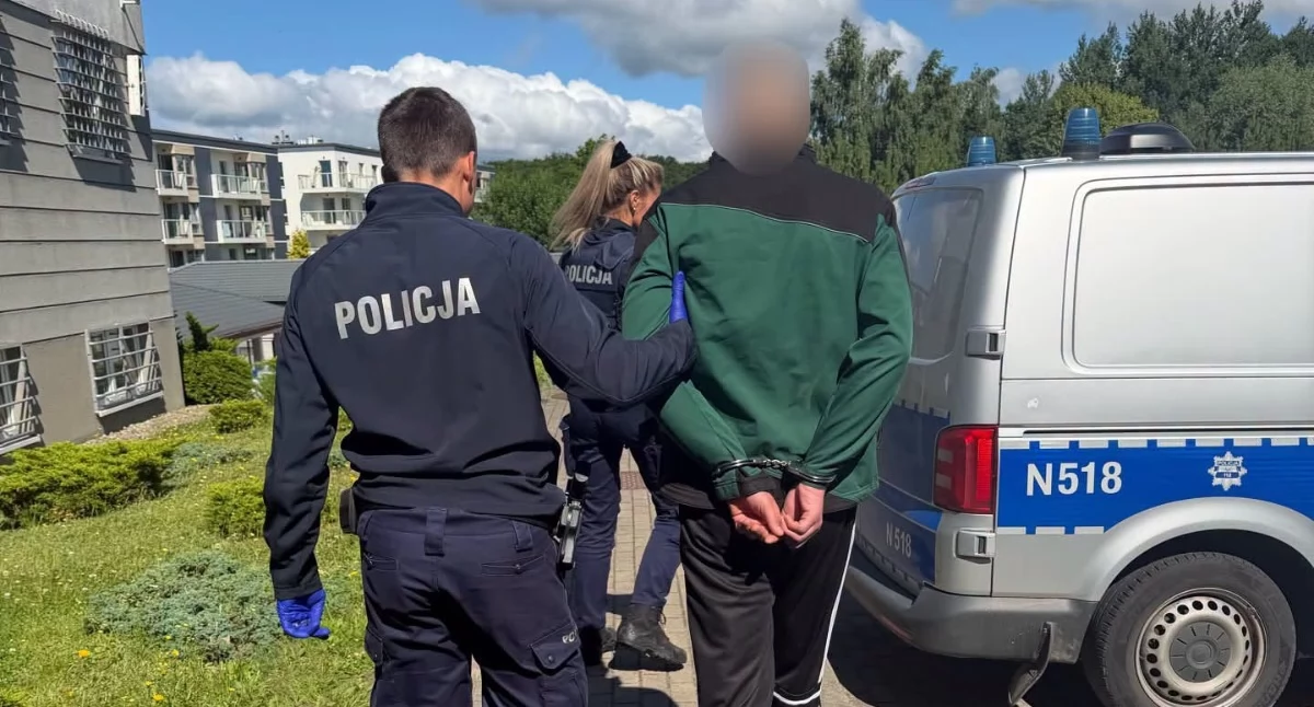 Kronika policyjna, Złamał sądowy zakaz zbliżania rodziców latek trafił aresztu miesiące - zdjęcie, fotografia