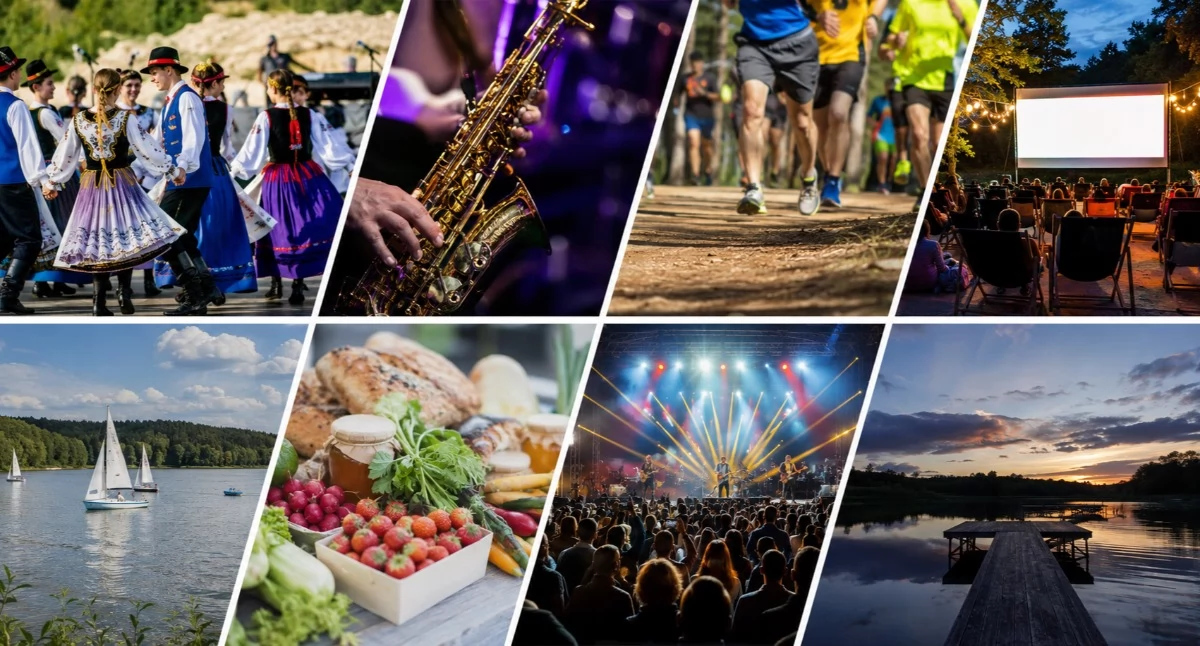 Zapowiedzi, Weekend Jazzem Lesie Nocą Gwiazdami Festiwalem Przyjaźni Mistrzostwami Tabaki Chmielnie - zdjęcie, fotografia