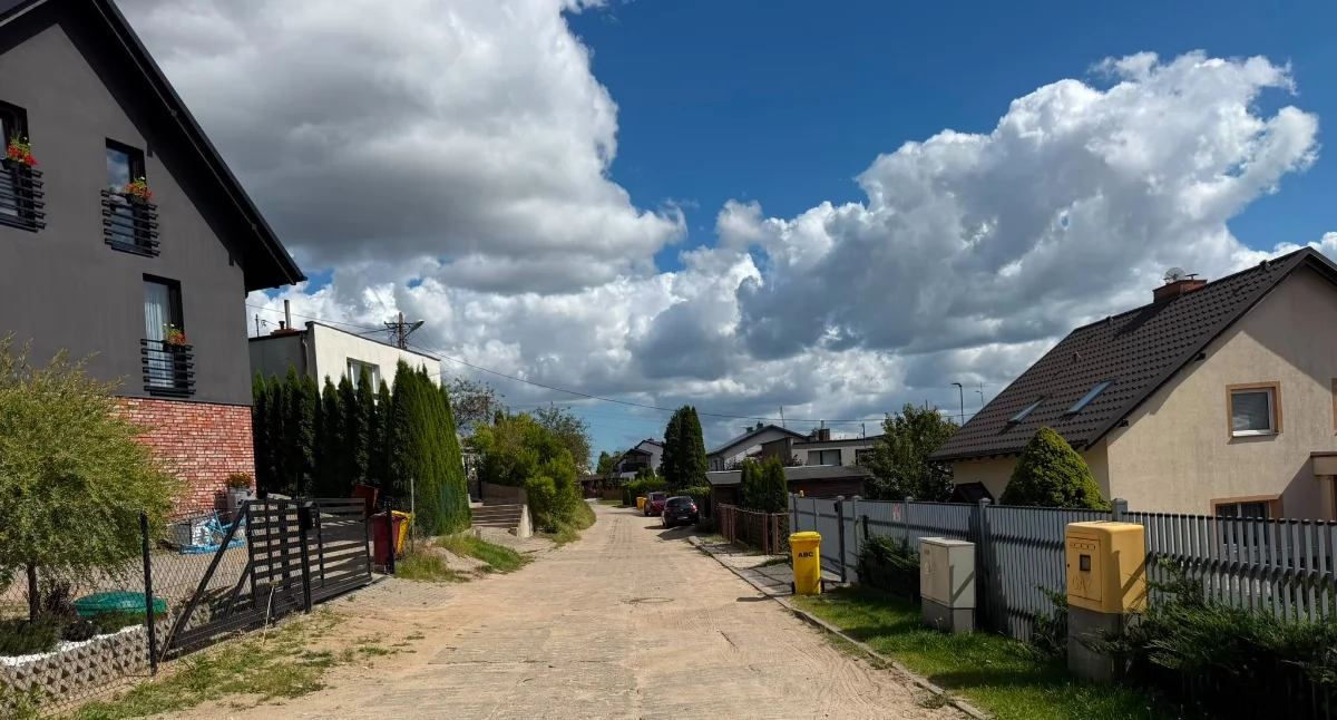 Inwestycje, Przed budowa Ceynowy Żukowie Inwestycja około - zdjęcie, fotografia