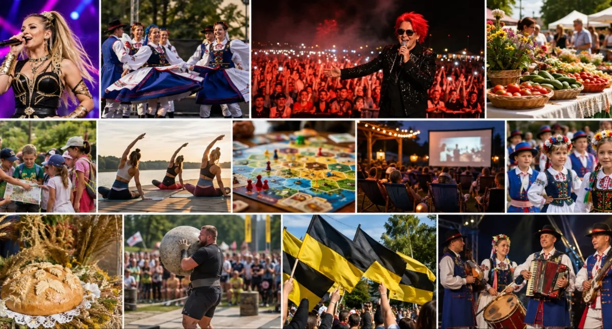 Zapowiedzi, Weekend Jarmarkiem Kaszubskim dożynkami festynami - zdjęcie, fotografia