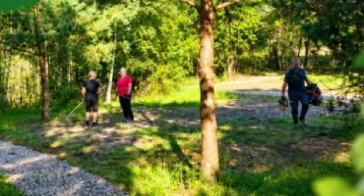 Tu mieszkamy, Zielona Pętla Aktywności powstaje Szarłacie Będzie miejscem ruchu edukacji ekologicznej - zdjęcie, fotografia