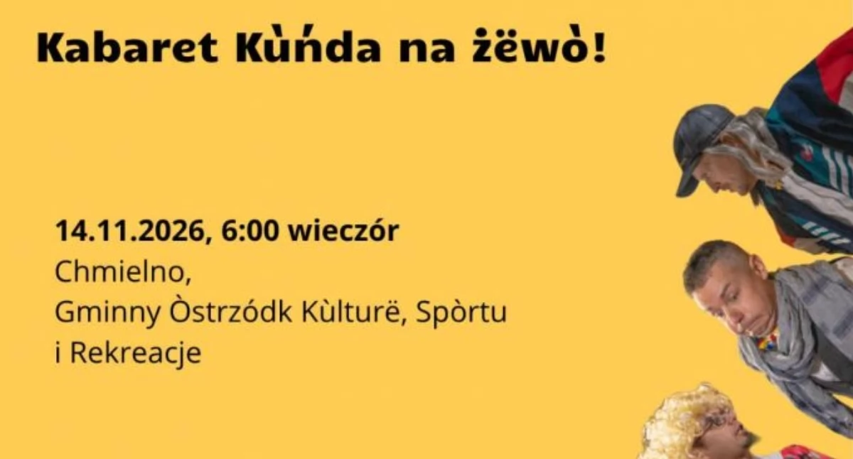 Zapowiedzi, Andrzej terapię Kabaret Kùńda nowym programem Chmielnie - zdjęcie, fotografia