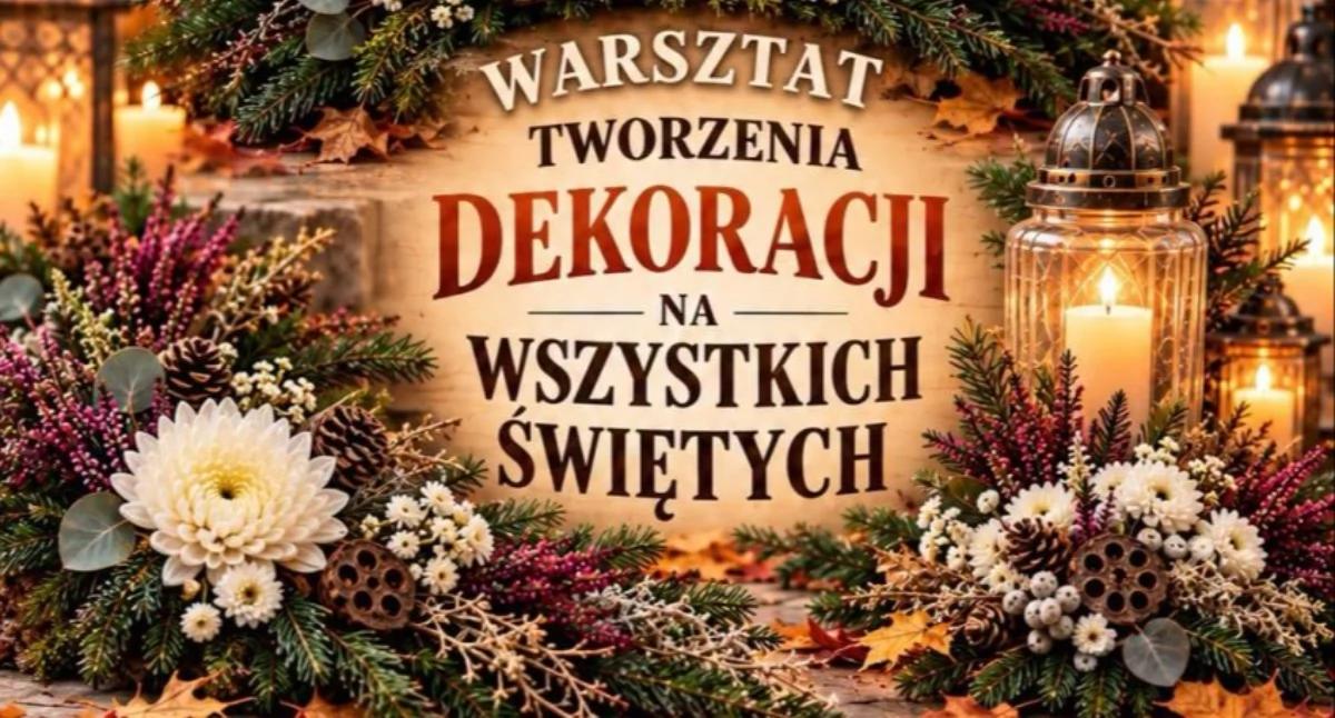 Zapowiedzi, Dekoracja grób bliskich własnymi rękami Chmielnie pokażą zrobić - zdjęcie, fotografia