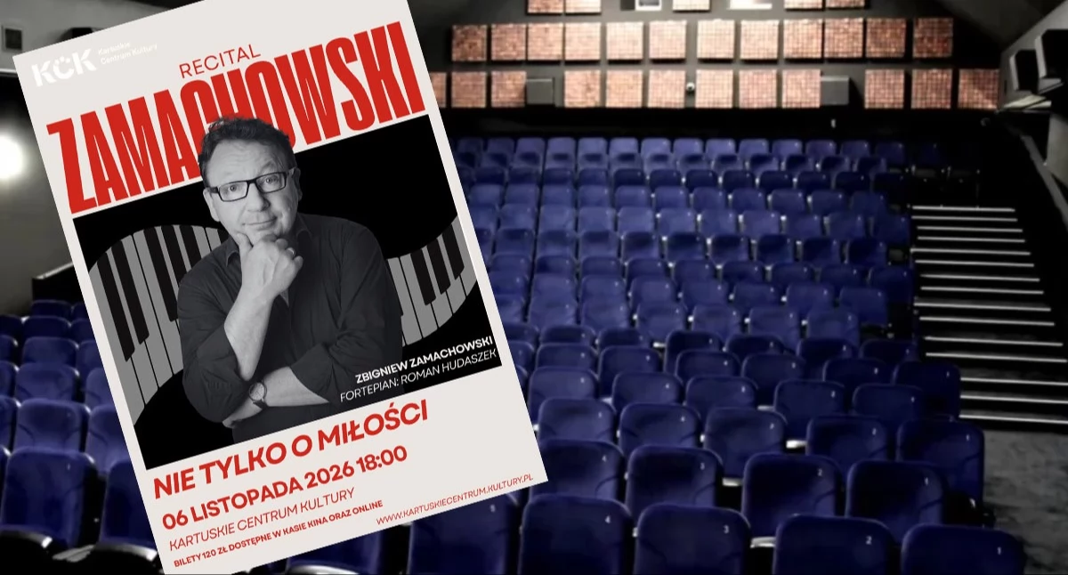 Zapowiedzi, Zbigniew Zamachowski wystąpi Kartuzach recitalem „Nie tylko miłości” - zdjęcie, fotografia