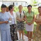 Od lewej: Danuta Stencel, Maria Machalińska, Danuta Rzepka, Kazimiera Nowicka, Krystyn...