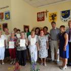 Panie z KGW otrzymały zaświadczenia ukończenia kursu komputerowego  /fot. Longina Templin