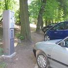 Nowy parkometr przy ulicy Parkowej w Kartuzach /fot. pio