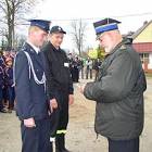 Odznaczenia wręcza komendant Edmund Kwidziński /fot. Longina Templin