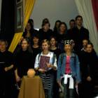 Młodzież wykonała ciekawy program artystyczny