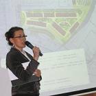 Alicja Pobłocka przedstawiła radnym projekt rozbudowy i modernizacji targowiska /fot. pio