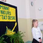 Recytacja najmłodszej uczestniczki Eweliny Hinz /fot. nadesłane