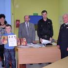 Patryk Krefta (z dyplomem) odpowiadał jak z nut /fot. Longina Templin
