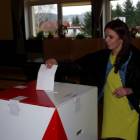 Głosowanie w okręgu nr 4 w Chmielnie /fot. MSz