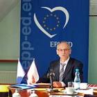 Europoseł Janusz Lewandowski podczas dzisiejszej konferencji /fot. MP