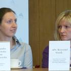 Aleksandra Zakrzewska oraz Anna Staniszewska, przedstawicielki Urzędu Skarbowego w...