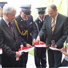 Symboliczne przecięcie wstęgi /fot. Longina Templin