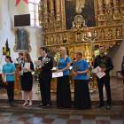 Dyrygenci chórów podczas wręczania nagród /fot. nadesłane/OKiS Żukowo