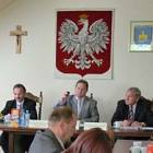 Po środku Andrzej Regliński - przewodniczący Rady Gminy Somonino /fot. AB