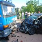 Wypadek w Przodkowie /fot. KPP Kartuzy