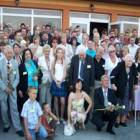 Zdjęcie grupowe rodziny Hirsz/Hirsch podczas III zjazdu rodu w Baninie  /fot. nadesłane