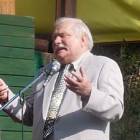 W uroczystości uczestniczył były prezydent RP - Lech Wałęsa /fot. Andrzej Baranowski