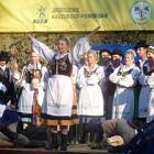 Zespół folklorystyczny zaprezentował ciekawy występ /fot. Andrzej Baranowski