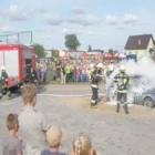 Pokaz zorganizowany przez strażaków z Żukowa /fot. nadesłane