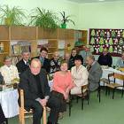  Wśród gości obecny był ks. prob.  Czesław Jakusz- Gostomski (na pierwszym planie)
