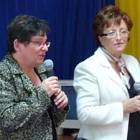 Od lewej: Helena Lewandowska i Elżbieta Świętoń /fot. Andrzej Baranowski