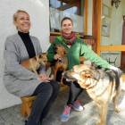 Beata Rydelek i Aleksandra Mach ze swoimi pupilami /fot. Longina Templin