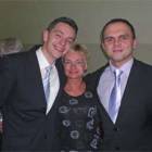 Aukcję prowadzili nauczyciele: Marcin Dobka, Dorota Lemańczyk i Karol Cichoń /fot. MŁ