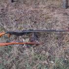 Szkolna rusznica p.panc 14.5 mm wz 41 PTRS z 1943 roku i karbin Mosin wz 90/30  /fot....