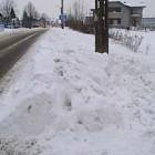 Gdzie jest chodnik? /fot. Longina Templin