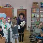 Przekazanie upominku /fot. SP Wilanowo