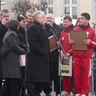 Sportowcy przekazali podziękowania prezydentowi RP /fot. Andrzej Baranowski