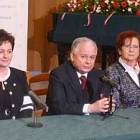 Podczas konferencji prasowej Lech Kaczyński nie zaprzeczył, iż wystartuje w wyborach...