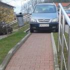 Kartuzy - parking przy Lidlu /fot. nadesłane