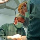 Doktor Józef Kitowski W trakcie operacji /fot. nadesłane