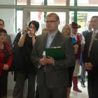 Dyrektor oddziału Banku Zachodniego WBK w Kartuzach Tomasz Milewski /fot. Andrzej...