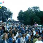 Publiczność zgromadzona na koncercie Tomka Makowieckiego