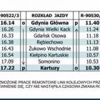 Rozkład jazdy /fot. nadesłane
