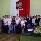 Uczniowie klasy III c /fot. Longina Templin
