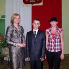 Natalia Kwidzyńska i Marcin Konkol zostali wyróżnieni za stuprocentową frekwencję /fot....