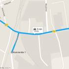 Zmiana organizacji ruchu na ulicy Kościerskiej /fot. internet/maps.google.com