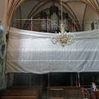 w Kolegiacie z kolei trwa remont chóru... /fot. BG