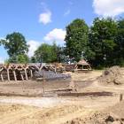 Przeniesione elementy zabytkowego kościółka /fot. Longina Templin