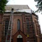 Trwa kapitalny remont dachu zabytkowego kościoła /fot. Longina Templin